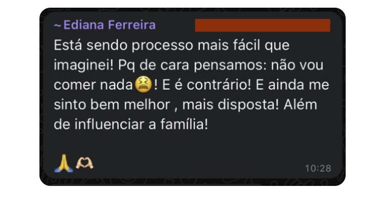 Depoimento Ediana