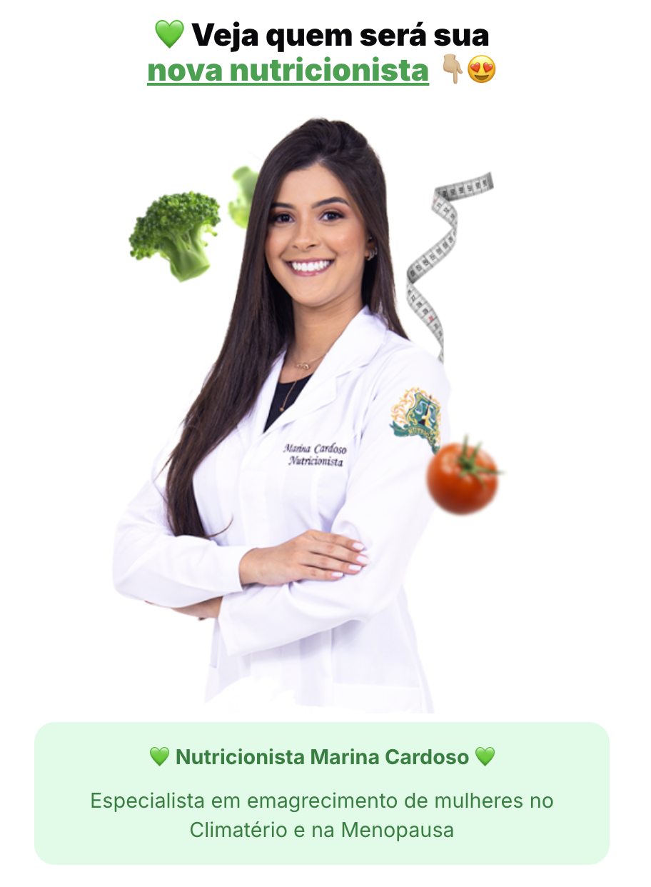 Nutricionista Marina Cardoso